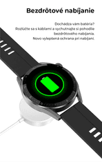 Bomba Smart hodinky ES055 - NFC, GPS, športové funkcie + remienok naviac