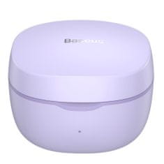 BASEUS Wireless Earbuds Encok WM01 (NGTW240005) - TWS with Bluetooth 5.3 - Purple