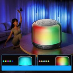 Joyroom Wireless Speaker (JR-ML03) - with RGB Lights, Portable with Bluetooth V5.1 - Black