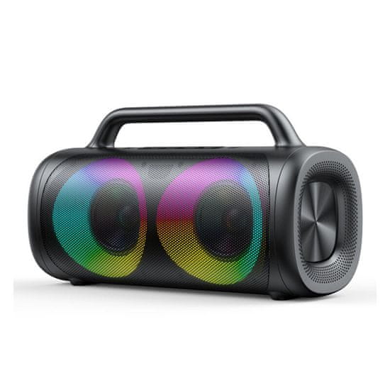 Joyroom Wireless Speaker (JR-MW02) - Bluetooth 5.0 with RGB Lights, 2500mAh, 40W - Black