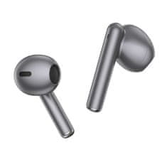 Hoco Wireless Earbuds (EW14) - TWS with Bluetooth 5.3 - Metal Gray