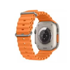 Techsuit Watchband (W038) - Apple Watch 1/2/3/4/5/6/7/8/SE/SE 2/Ultra (42/44/45/49mm) - Orange