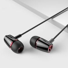 Joyroom Stereo Headphones (JR-EL114) - Jack 3.5mm, with Remote Controller and Microphone - Black