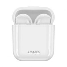 USAMS Bezdrôtové slúchadlá YA Series (BHUYA01) - TWS s Bluetooth 5.0 - biele