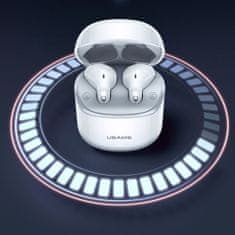 USAMS Bezdrôtové slúchadlá do uší série SY (BHUSY02) - TWS s Bluetooth 5.0 - modré