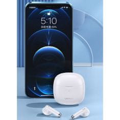 USAMS Bezdrôtové slúchadlá do uší série IA04 (BHUIA02) - TWS Bluetooth 5.0 - biele