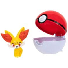 Jazwares Pokémon Clip 'N' Go Fynx a Poké Ball