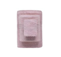 FARO Textil Bavlnený uterák Rondo 50x90 cm ružový