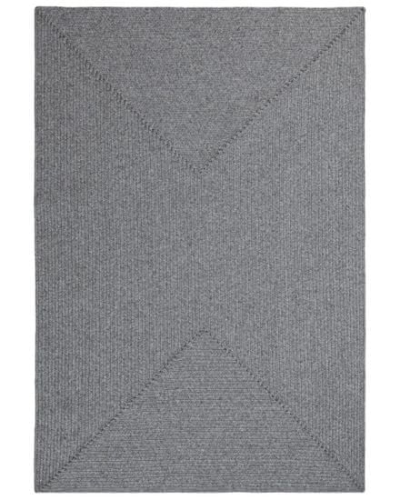 NORTHRUGS Kusový koberec Braided 105551 Light Grey – na von aj na doma