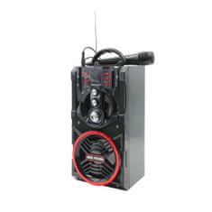Bass Bluetooth reproduktor 90W s rádiom a funkciou karaoke BASS