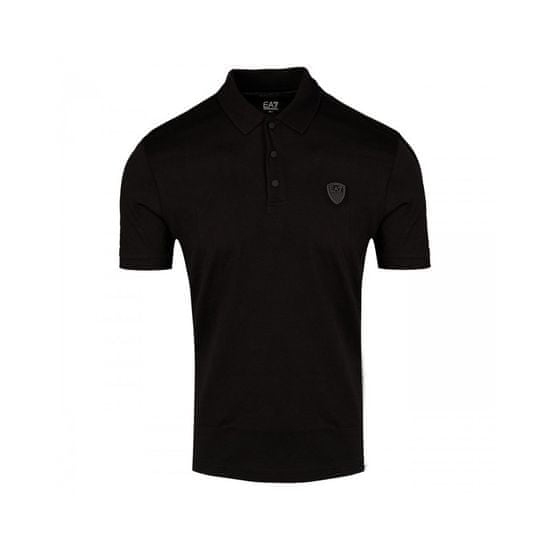 Emporio Armani Tričko čierna Polo Black