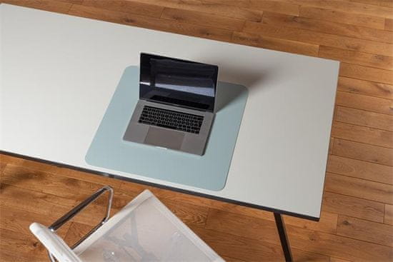 RS OFFICE Podložka na stôl "Puro Sens Stijl Soft Aqua", 60 x 60 cm, PP, 05-6060SA