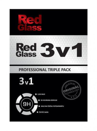 RedGlass Set ochrany telefónu na iPhone 12 Triple Pack 98726