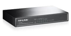 TP-LINK Prepínač TP-LINK TL-SF1008P PoE 8x10/100Mbps (4xPoE) čierny KOM0659