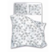 FARO Textil Bavlnené obliečky MIST 160x200 cm šedo-biele