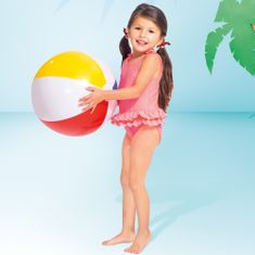 Nafukovacia farebná plážová lopta 51 cm
