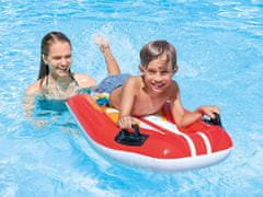 Nafukovacia doska na plávanie s držadlami pre deti Red INTEX