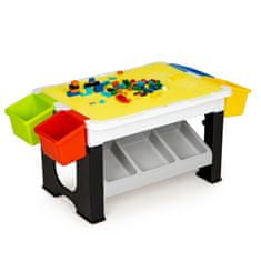 Detský stôl na stohovanie blokov