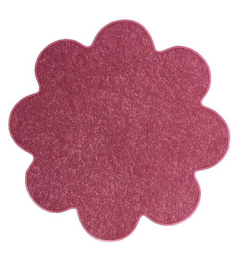 Vopi Kusový koberec Eton ružový kvetina