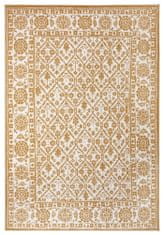 NORTHRUGS Kusový koberec Twin-Wendeteppiche 105789 Ochre – na von aj na doma 80x150