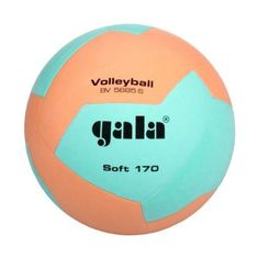 Gala volejbalová lopta Soft 170 BV 5685S oranžovo-zelená