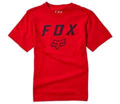 FOX detské tričko Youth Legacy Moth Ss chilli vel. YL
