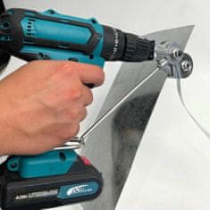 Vixson Nadstavec na elektrickú vŕtačku na rezanie kovu a strihanie plechu | METALSLICER