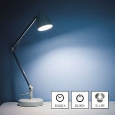 EMOS LED žiarovka Classic Mini Globe / E14 / 5 W (40 W) / 470 lm / studená biela