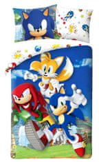 Halantex Posteľná bielizeň Sonic the Hedgehog 140×200 cm, 70×90 cm