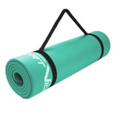 Sportvida Podložka na cvičenie Yoga 1 cm Tyrkysová 180 cm x 60 cm