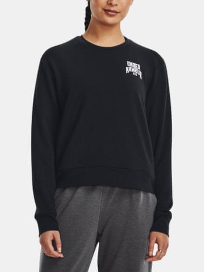 Under Armour Mikina UA Rival Terry Graphic Crew-BLK