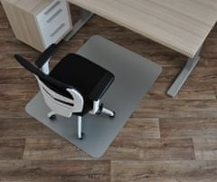 Smartmatt Podložka pod stoličku smartmatt 120x90cm - 5090PH-S strieborná