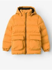 Name it Oranžová chlapčenská prešívaná zimná bunda name it Mellow 152