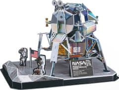 CubicFun 3D puzzle NASA: Apolo 11, Lunárny modul Eagle 93 dielikov