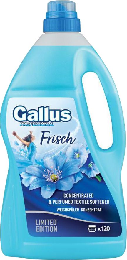 Gallus Professional parfumovaná aviváž Frisch, 120 pracích dávok, 4,08 l