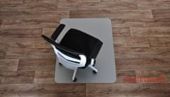Smartmatt Podložka pod stoličku smartmatt 120x90cm - 5090PH-S strieborná