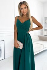 Numoco Dámske spoločenské šaty Chiara zelená L