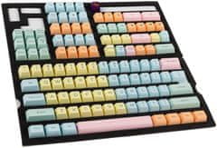 Ducky Cotton Candy SA, 108 kláves, ABS, světle modré/ružové/žluté/oranžové