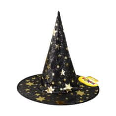 Rappa Detský klobúk čierny čarodejnícky