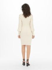 Jacqueline de Yong Dámske šaty JDYMAGDA Regular Fit 15271590 Cement (Veľkosť L)
