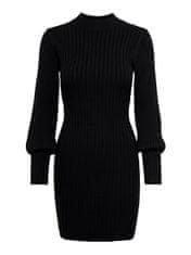 Jacqueline de Yong Dámske šaty JDYMAGDA Regular Fit 15271590 Black (Veľkosť XL)