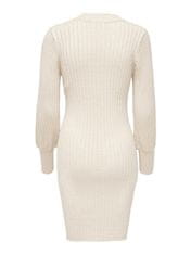 Jacqueline de Yong Dámske šaty JDYMAGDA Regular Fit 15271590 Cement (Veľkosť XL)