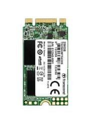 Transcend MTS430S 256 GB SSD disk M.2, 2242 SATA III 6 Gb/s (3D TLC), 530 MB/s R, 400 MB/s W