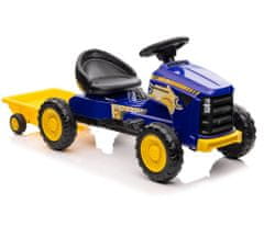 Lean-toys Pedálový traktor G206 modrý