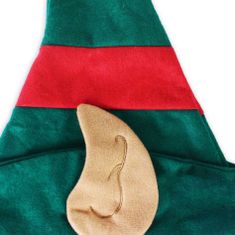 Rappa Vianočná čiapka Elf pre dospelých