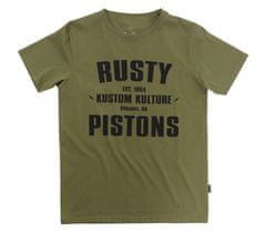 Rusty Pistons RPTSM94 Irwindale khaki triko vel. S
