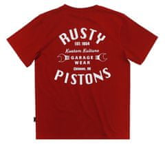 Rusty Pistons RPTSM96 Vista bordeaux triko vel. M