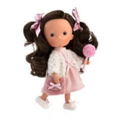 Llorens Španielska bábika miss minis brunetka dana star - 26cm