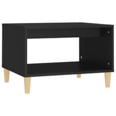 Vidaxl Konferenčný stolík čierny 60x50x40 cm spracované drevo
