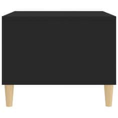 Vidaxl Konferenčný stolík čierny 60x50x40 cm spracované drevo
